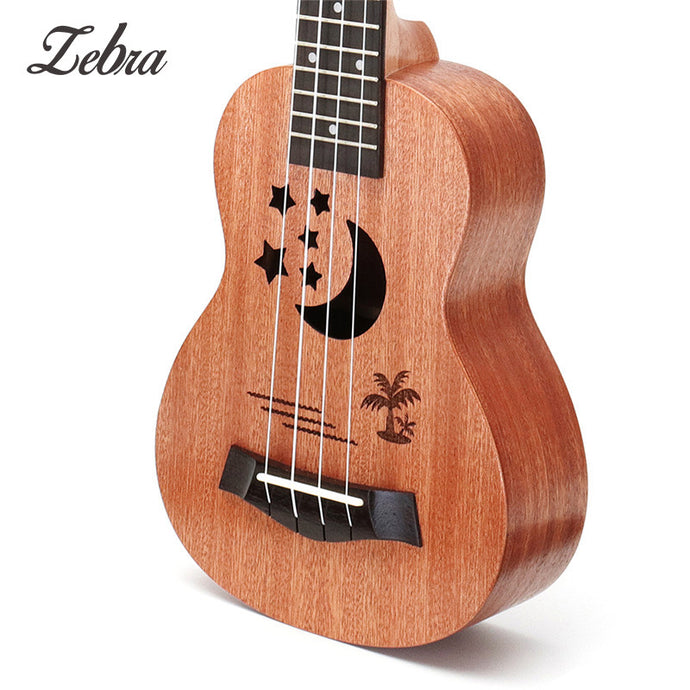 Star Pattern Ukulele Hawaii Mini Guitar