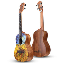 Load image into Gallery viewer, 23 Inch Standard C type Wooden Ukulele